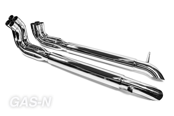 Shell Valley Stainless Steel Side Pipes - GASN