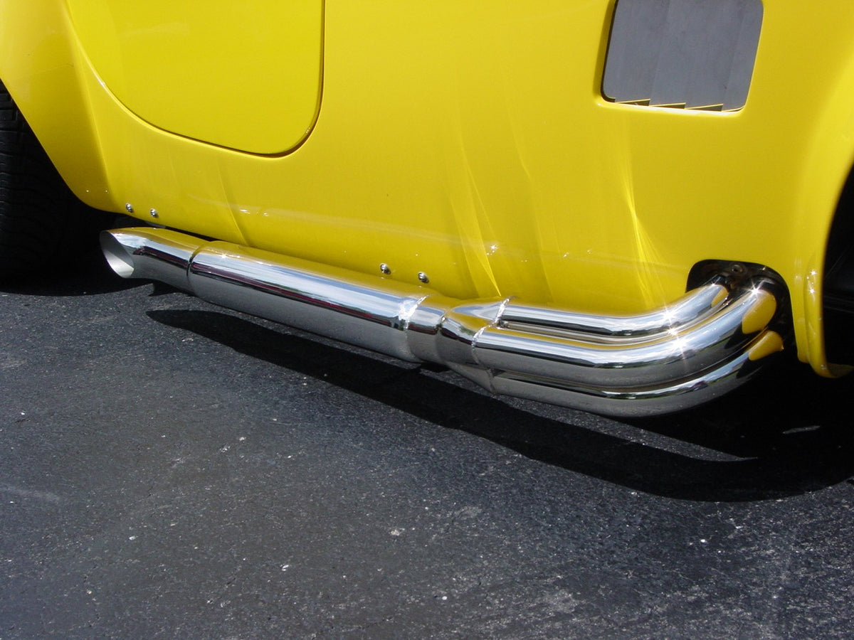 Factory 5 Stainless Steel Side Pipes, Fits Mark I, II, III, IV